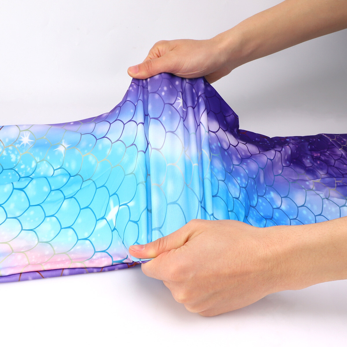 Meerjungfrauen Kostüm 5-teilig Für Mädchen - Badeanzug Mit Schwanzflosse