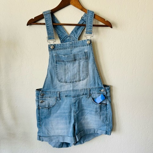 Blue Spice | denim jean overall shorts