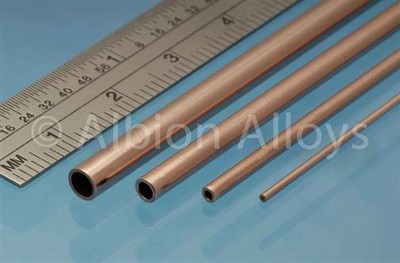 ALBION ALLOYS Krick Kupfer Rohr 5x0,45x305 mm VE3 PG A / AACT5M