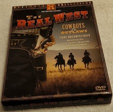 Ultimate Collection: The Real West - Cowboys Outlaws (DVD, 2008, 4