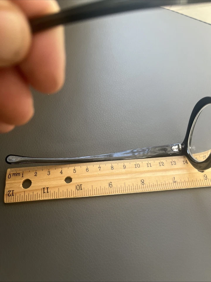 Vintage Sherman USA Oval Eyeglasses Custom Frame 1960s Cool Retro Shape - Image 2 of 4