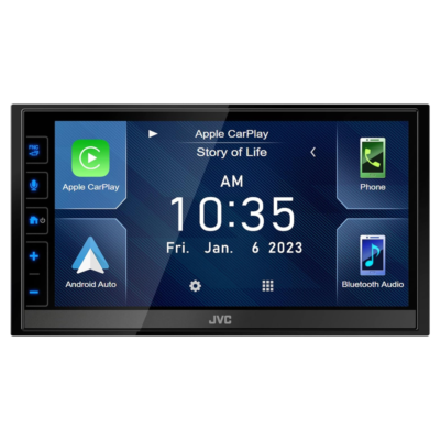 JVC KW-M785BW 6.8'' Touchscreen 2-DIN Digital Media (DM) Receiver