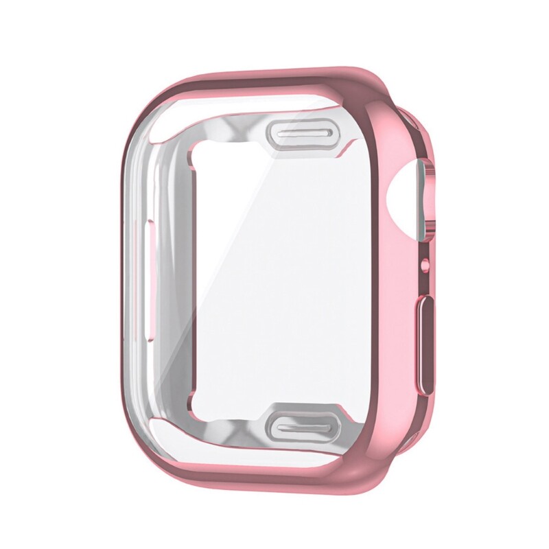 Screen Protector for Apple-Watch7 41/45mm Housing Full Bumper Iwatch-Cover for S-image