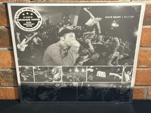 HAVE HEART - 10.17.09, Limited Anniversary Ed SILVER COLOR VINYL LP New & Sealed