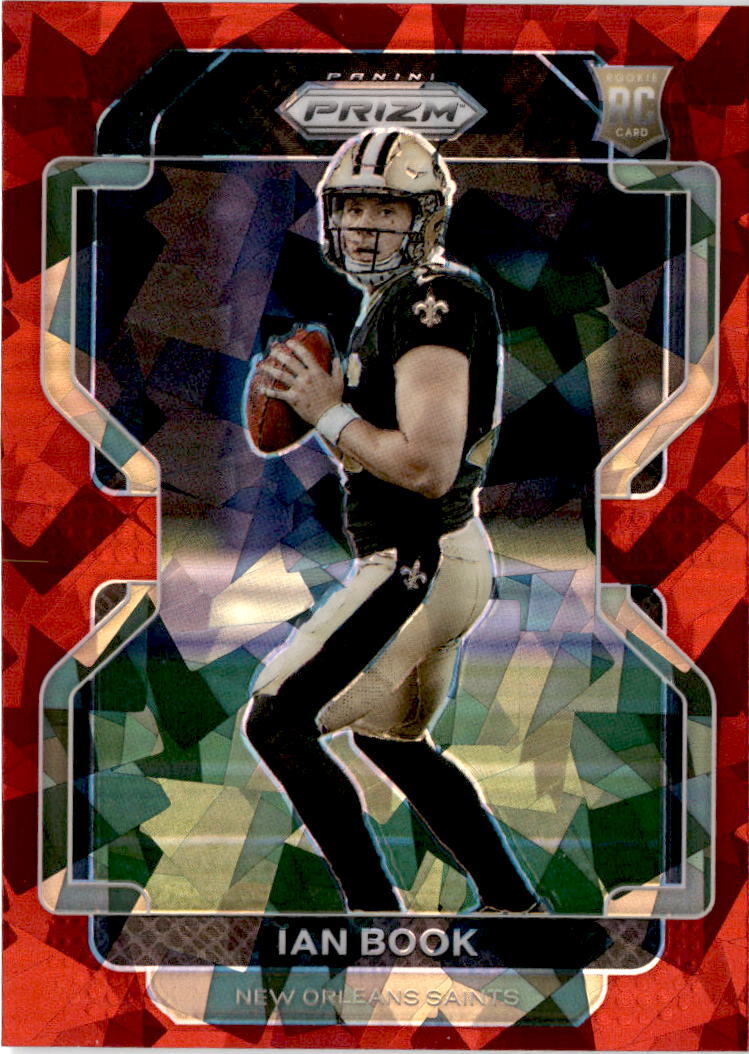 2021 Panini Prizm #357 Ian Book Red Ice New Orleans Saints