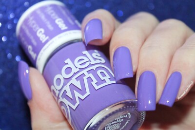 Models Own Purple Glare Hypergel Nagellack Lack Farbe Professional selten UK