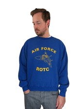 Vintage 90s Air Force ROTC SDSU San Diego State University Sweatshirt Mens Large
