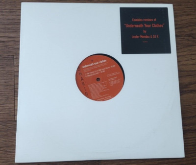 SHAKIRA UNDERNEATH  YOUR CLOTHES  HOUSE REMIXES 12'' SINGLE VINYL RECORD