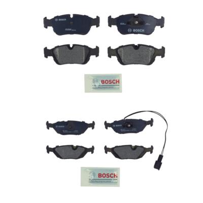 Bosch QuietCast Front & Rear Metallic Disc Brake Pads Kit For E30 325is Base 2.5
