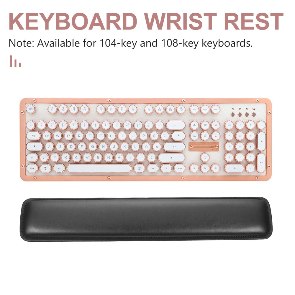 Ergonomic Wrist Rest Cushion for Mechanical Keyboards & Typing Comfort  