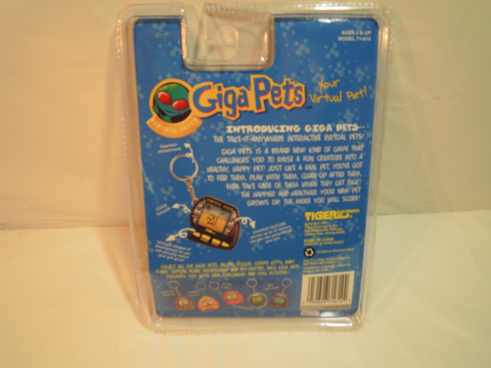 Virtual Alien Giga Pets (Tiger Electronics, 1997) New In Package eBay