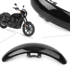 Black Front Fender Mudguard Cover for Harley Street XG500 XG750 2015 2016 2017