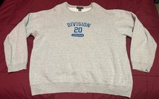 Eddie Bauer Gray Crewneck Sweatshirt Unisex 2XL DIVISION 20 Athletics EUC