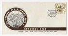 20th National Gem & Mineral Show Gemboree 1984 Mt Isa pmk Souvenir Envelope