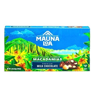 Mauna Loa Chocolate Covered Macadamia Nuts Milk Chocolate - 2 Boxes