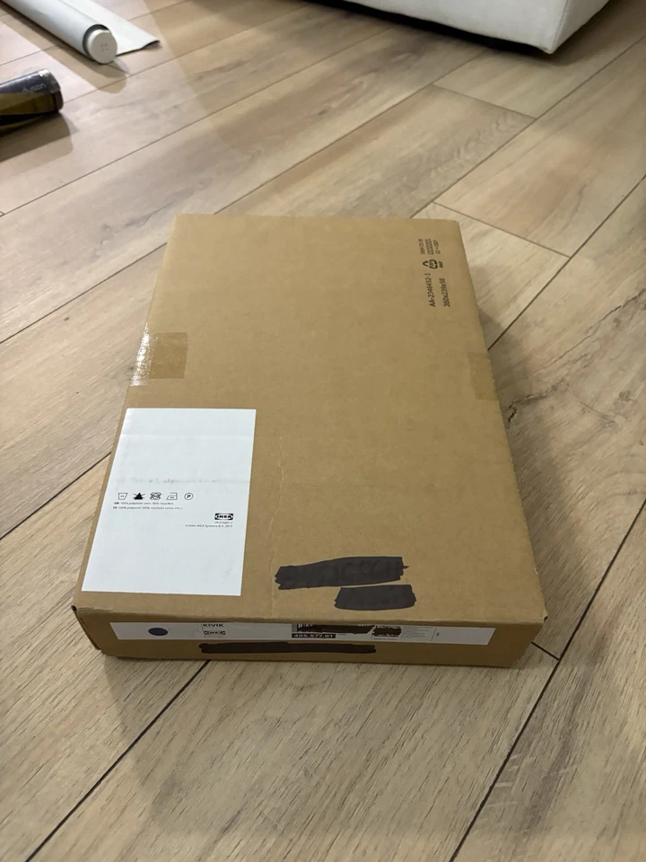 Nueva cubierta otomana IKEA KIVIK azul Gunnared 405.577.61 - solo cubierta Foto 4 de 4