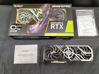 PALIT RTX3070 GAMINGPRO OC 8GB GDDR6 Graphics Card