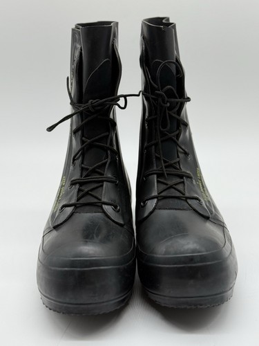 Vintage Military Bata Mickey Bunny Boots Extreme Cold Weather Black Size 8R flaw - Picture 2 of 9