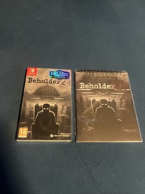 Beholder 2 DELUXE EDITION New Nintendo Switch Game W/ Promo Notebook