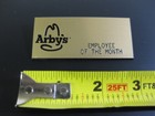 ARBY'S * GOLD * Employee uniform Name Badge * EMPLOYEE OF THE MONTH — photo 2