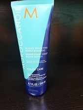 Moroccanoil Blonde Perfecting Purple Shampoo 6.7 oz Anti Yellow  Brassiness 