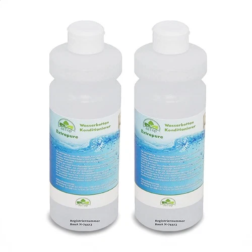 2 x 500ml JaTop Extrapure Waterbed Conditioner Conditioner Made in Germany