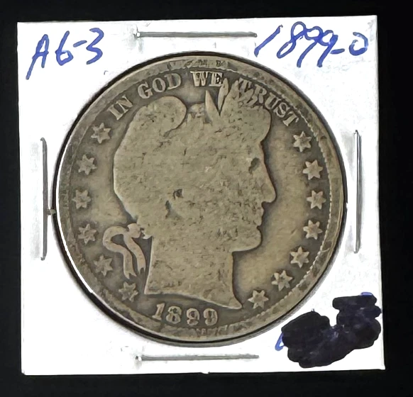 1899 Barber Half Dollars for sale | eBay