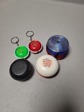 lot of 5, 3yo-yo, 2 keychains, vintage , used