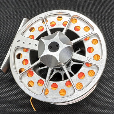 Lamson GURU 2.0 Fly Reel Used Excellent +++ w/Case & Box Lamson GURU 2.0 Fly Reel Used Excellent +++ w/Case & Box