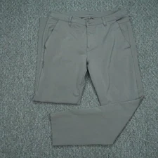 BYLT Pants Mens 36x31 Gray Everyday 2.0 Chino Stretch Zip Pocket