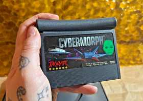 1990s Atari Jaguar Console in Original Box w/ Controller, Adapters, Cords, Games