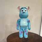 MEDICOM TOY BE@RBRICK Sulley Disney Pixar Bearbrick Vinyl Figure Blue/Purple