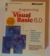 Programming Microsoft Visual Basic 6.0 - paperback Balena, Francesco