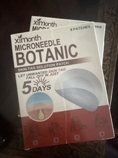 MICRONEEDLE BOTANIC Skin Tag  Acne -Patch Skin-Tag- Remover Patches 9PCS 1PACK