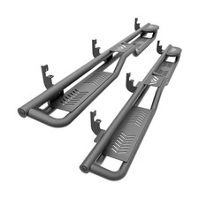 Two Raised Steps Running Boards Side Steps Compatible for 2015-2026 Chevy Col...