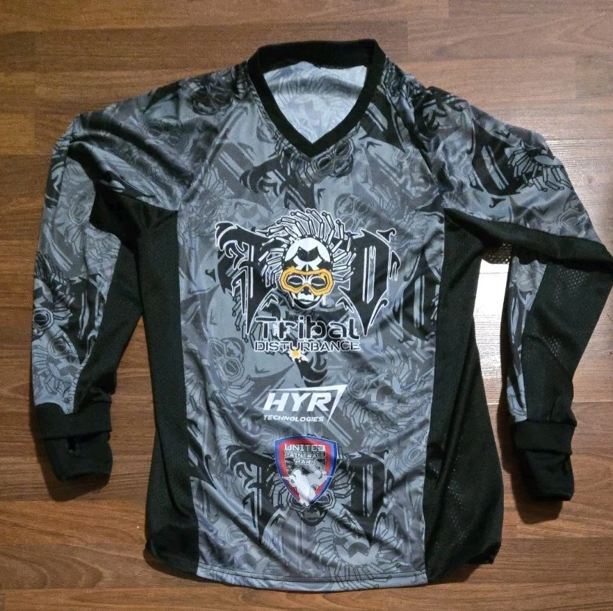T-shirt Paintball CRBN Noir Taille L - Neuf, Pour Adulte, Style Sportif