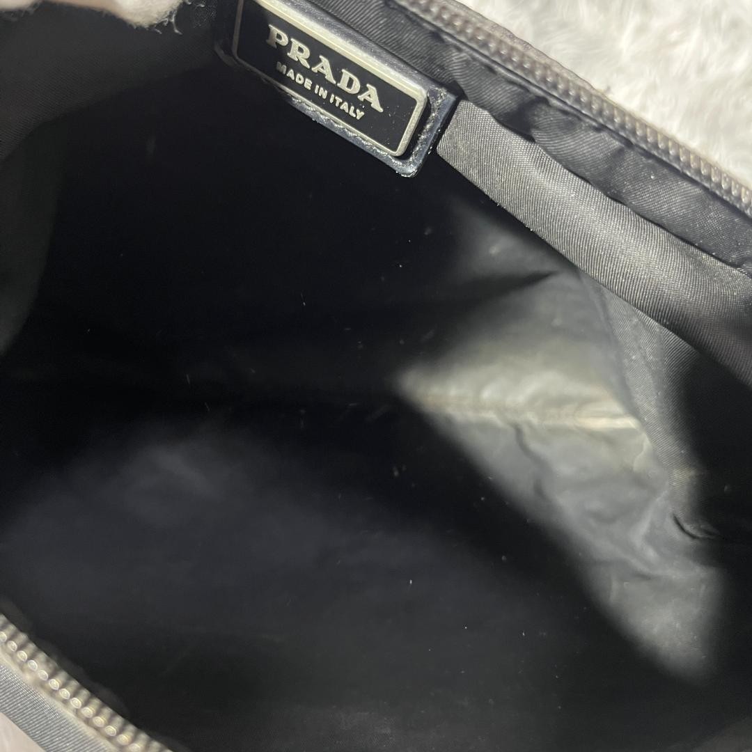 Very  PRADA Shoulder Bag Nylon Triangle Logo thumbnail 17