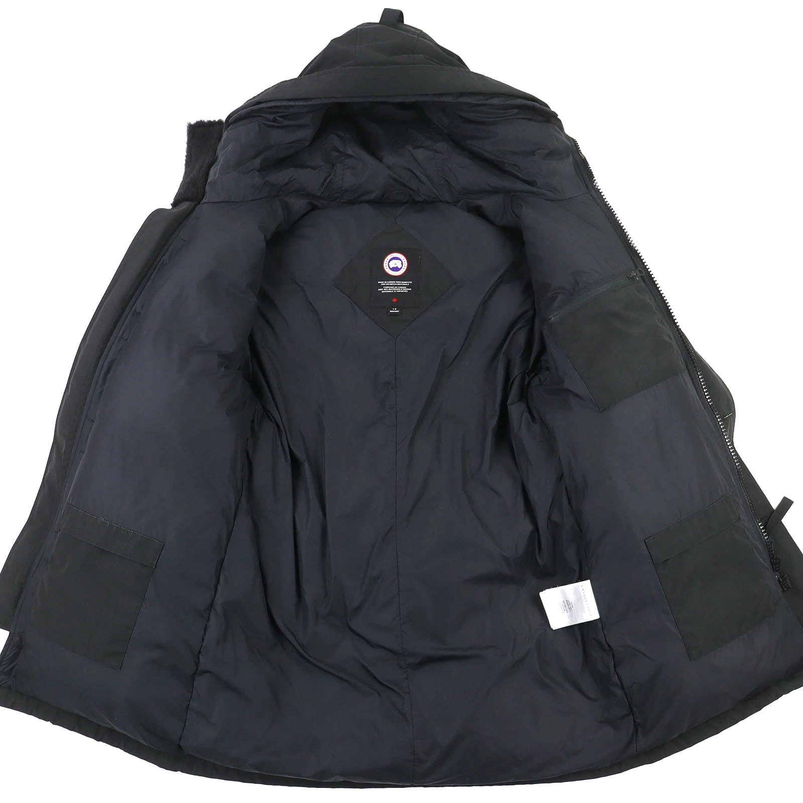 Quality CANADA GOOSE Canada Goose 3438MJ Jasper Hoodie Jasper Hoodie Logo Patch  thumbnail 4