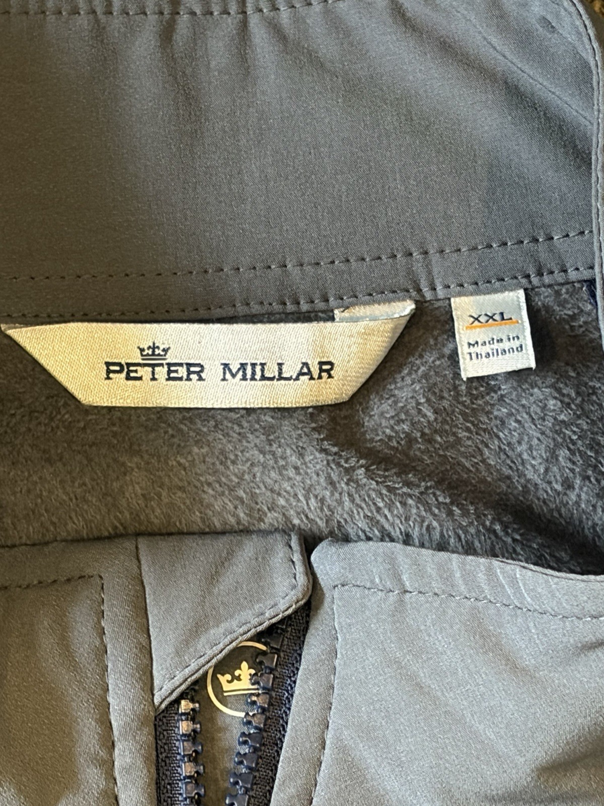 Peter Millar Soft Shell Fleece Lined Jacket (XXL) - image 3