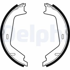 Bremsbacken LS1884 DELPHI für VOLVO XC70 I Cross Country