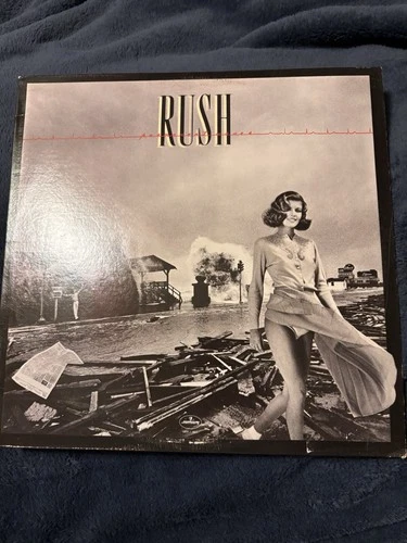 Rush ‎– Permanent Waves LP 1980 Mercury ‎– SRM-1-4001 VG/VG