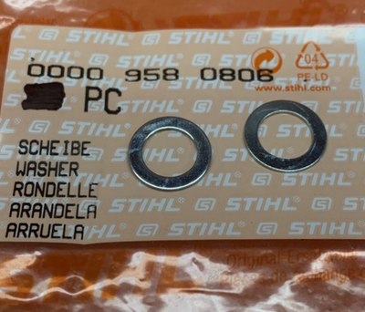 #ad Stihl Washer 012 026 028 032 AV 034 FS180 FS240 FS410 0000 958 0806 QTY 6 $24.99
