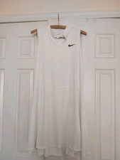NWT Women  s Nike Dri-FIT Victory Tennis Dress White Size XL