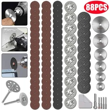 88x Diamond Cutting Wheel For Dremel Rotary Tool Die Grinder Metal Cut Off Disc