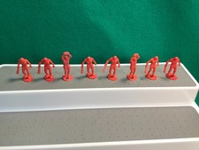 MPC Plastic Prehistoric Caveman Vintage 2" Red Figure Lot 8 