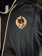 Alternative Mens Black Full Zip Fleece Hoodie...