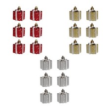 6x Scatola regalo Ornamenti appesi Bomboniere per feste per finestre Camera