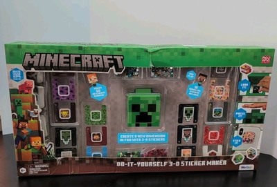 Minecraft Do-It-Yourself 3D Sticker Maker Set 60 Stickers Value Box