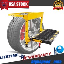 24.3"x 17.6" x 6.3" UNIVERSAL Adjustable Deluxe Truck and SUV Tire Service Step