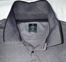 Member s Mark - Grey Polo - Size Large - Moisture Wicking - UPF 50